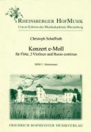 Konzert e-Moll 