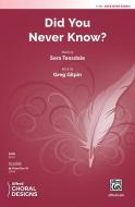 Did You Never Know? Download
