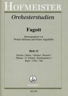 Orchesterstudien für Fagott Heft 13 