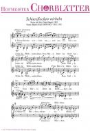 Schneeflocken wirbeln 