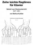 10 leichte Ragtimes für Klavier 