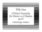 12 kleine Tonstücke op. 43 