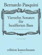 14 Sonaten für bezifferten Bass 