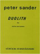Duolith für Violine und Klavier 