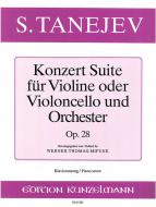 Konzert-Suite op. 28 