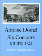 Six Concerts en trio 1723 