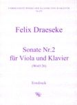 Sonate Nr. 2 F-dur für Viola und Klavier 