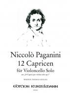 12 Capricen für Violoncello Solo 