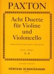 8 Duette für Violine und Violoncello Heft 1 
