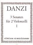 3 Sonaten für 2 Violoncelli Heft 1 