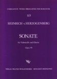 Sonate op. 94 für Violoncello und Klavier 