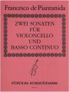 2 Sonaten für Violoncello und Bc. 
