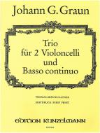 Trio für 2 Violoncelli und Bc. 