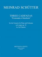 3 Kadenzen "Promenades à Mannheim" 