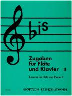 bis - Zugaben für Flöte und Klavier 2 