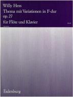 Thema mit Variationen F-dur op. 27 