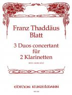 Trois Duos concertants 