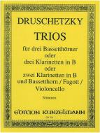 Trio für 3 Bassetthörner 