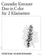Duo in C für 2 Klarinetten (Päuler) 