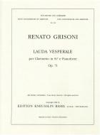 Lauda vesperale B-dur für Klarinette und Klavier 