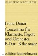 Concertino B-Dur für Klarinette und Fagott 