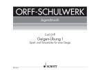Geigen-Übung 1 Standard