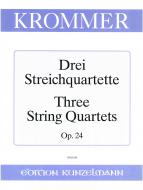 3 Streichquartette op. 24 