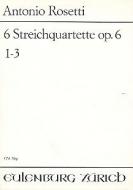 Sechs Streichquartette op. 6 Nr. 1-3 