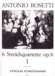 6 Streichquartette op. 6, Heft 2 