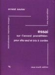 Essai sur l'accord prométhéen pour alto seul et trio a cordes 