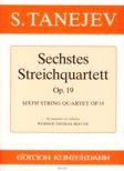Sechtes Streichquartett op. 19 (Thomas-Mifune) 