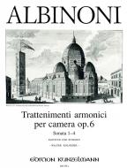 12 Trattenimenti armonici op. 6 per camera Heft 1 