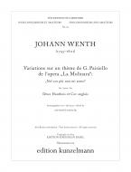 Variations sur un theme de G. Paisiello 