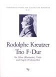 Kreutzer, R., Trio für Oboe (Klarinette), Viola und Fagott 