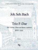 Trio F-Dur BWV 1040 