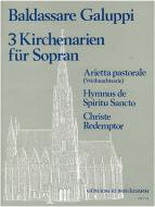 3 Kirchenarien für Sopran 