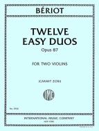 12 Easy Duos, op. 87 