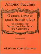 O quam carae et quam beatae silvae 