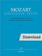 Laudate Dominum KV 339 Download