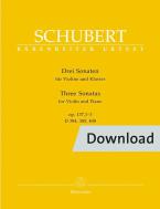 3 Sonaten (Sonatinen) op. post. 137 Download