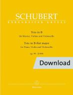 Trio in B-Dur op. 99 D 898 Download