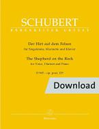 Der Hirt auf dem Felsen D 965 op.post.129 Download