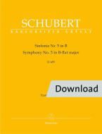 Sinfonie Nr. 5 B-Dur D 485 Download