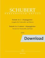 Sonate a-Moll D 821 'Arpeggione' Download