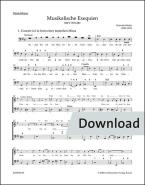 Musikalische Exequien SWV 279-281 Download