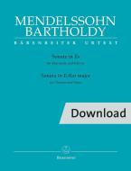 Sonate für Klarinette und Klavier Download