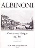 Concerto à cinque G-dur op. 5/4 