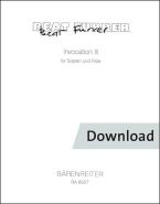 invocation 3 Sopran solo, Flöte 