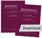 3 Quartette WoO 36 Download