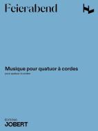 Musique pour quatuor à cordes 